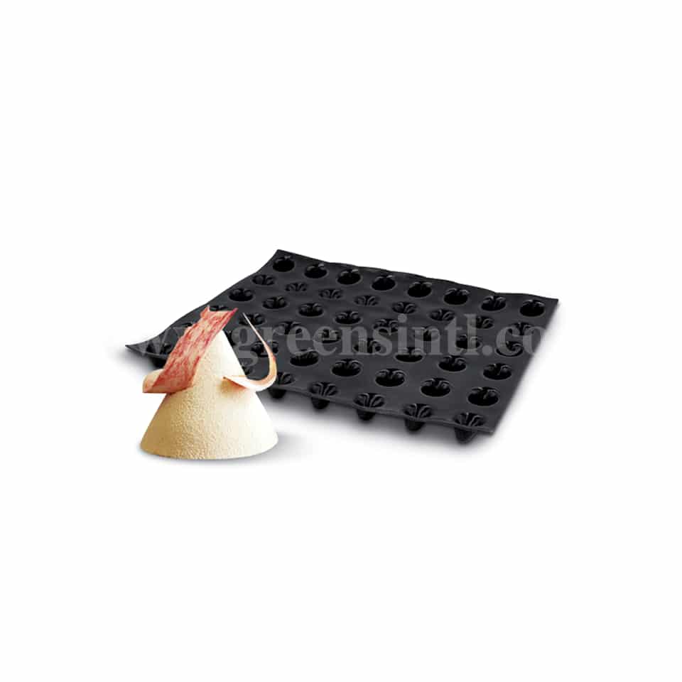 SASA DEMARLE Flexipan Mini Cones 30x20mm, 48 Indents