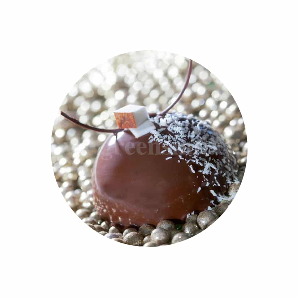 SASA DEMARLE Flexipan Origine Half Sphere 70x40mm - 9 Indents