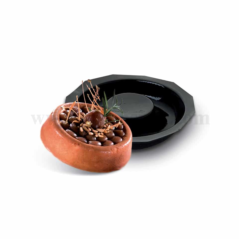 SASA DEMARLE Flexipan Origine Savarin Mould 170x34mm -Single Indent