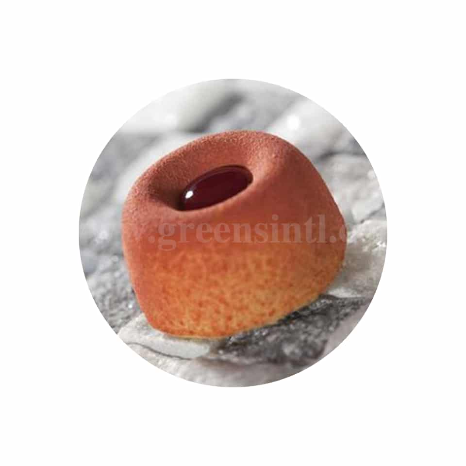 SASA DEMARLE Flexipan Mini Volcano, D 45 mm, Depth 24 mm, 40 Indents