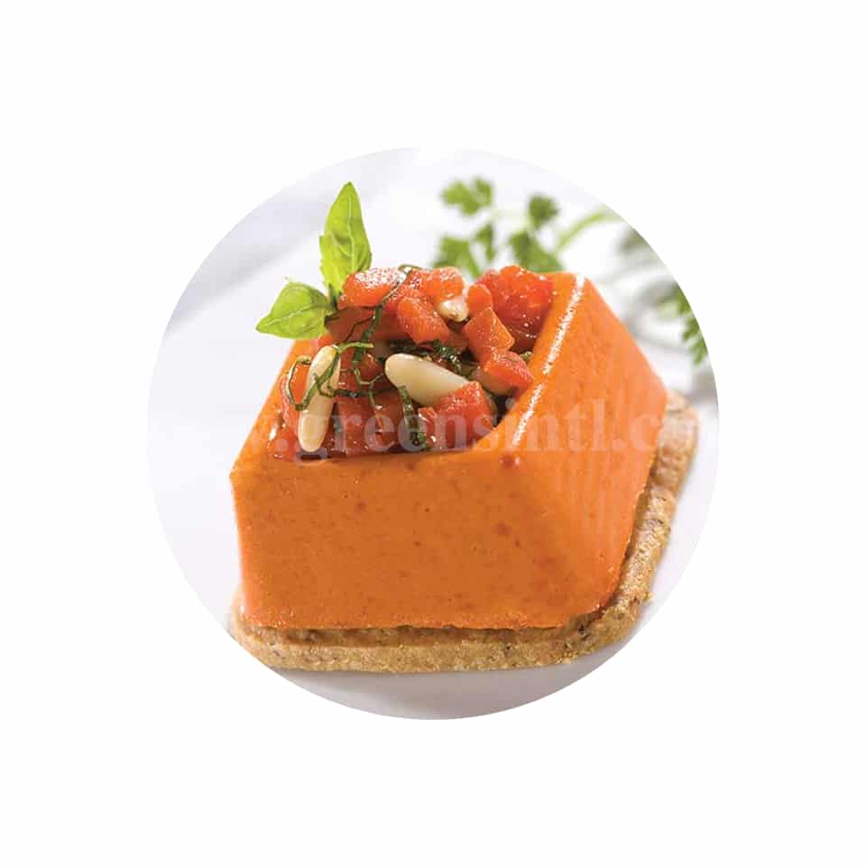 SASA DEMARLE Flexipan Origine Medium Square Savarins 56x56x24mm -24 Indents