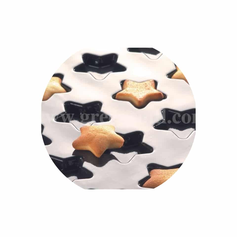 SASA DEMARLE Flexipan Stars 65x80mm, 12 Indents