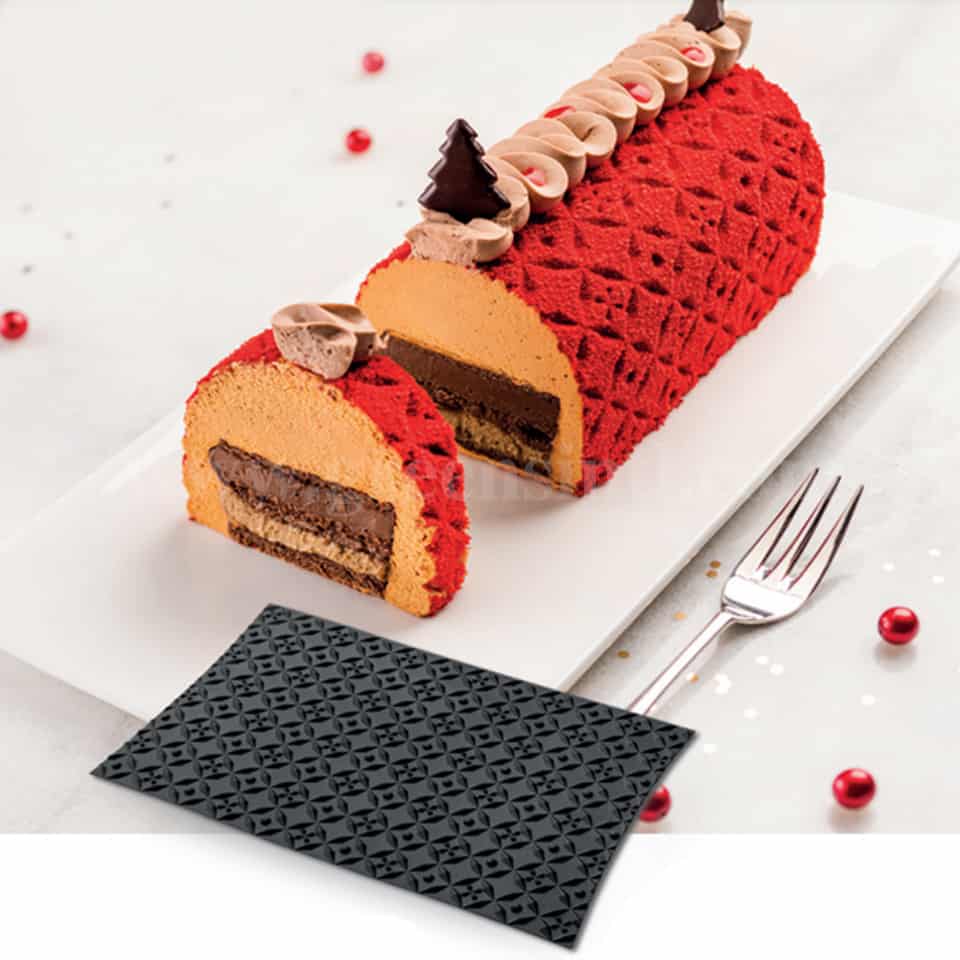 SASA DEMARLE Flexipan Inspiration Lapland Pattern 275x185.6mm -Single Indent