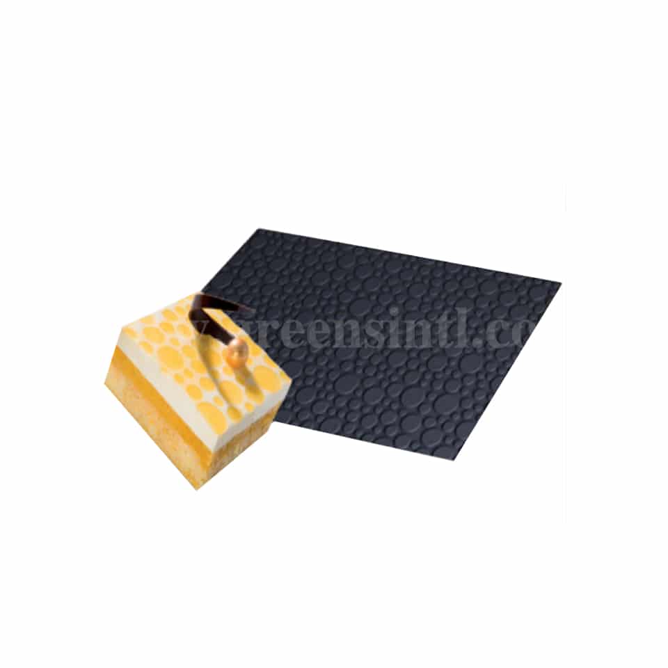 SASA DEMARLE Inspiration Bubble Pattern Relief Mat  216.5x216.5x5 mm -Single Indent 