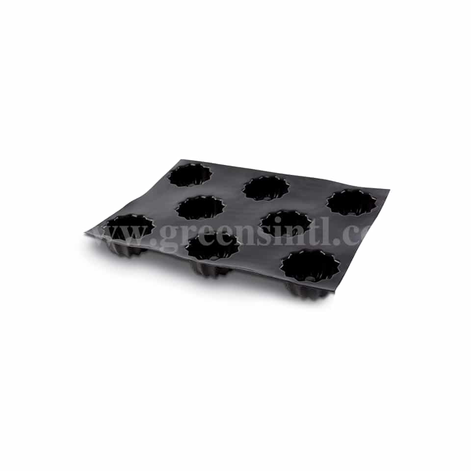 SASA DEMARLE Flexipan Mini Bundts, 74x34.5 mm, 8 Indents