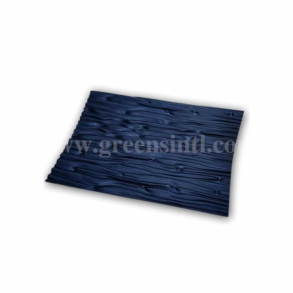 SASA DEMARLE Flexipan Inspiration Wooden Pattern Relief Mat, 276x186x4.6 mm -Single Indent