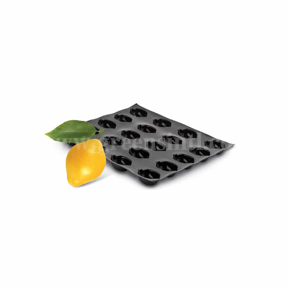 SASA DEMARLE Flexipan Lemons 85mmx65 mm, 20 Indents