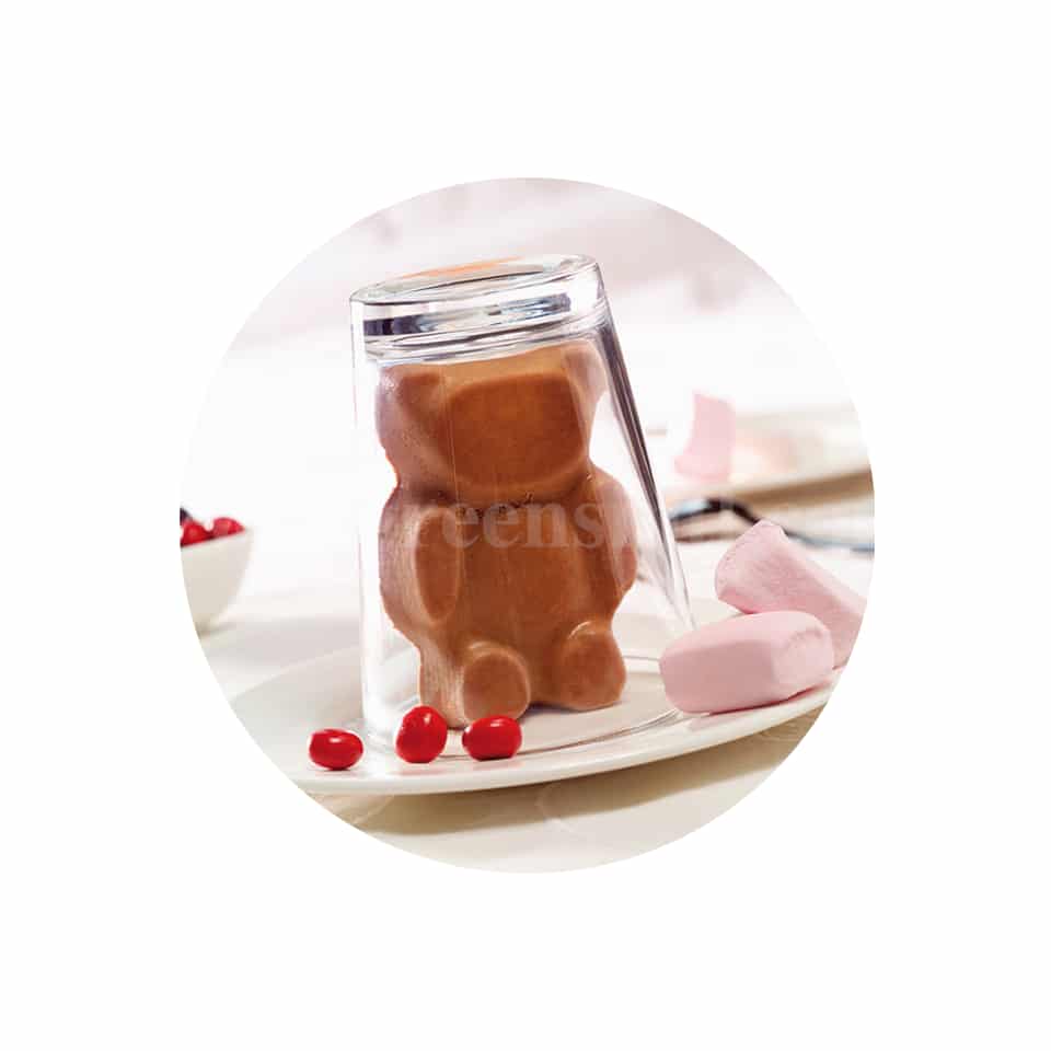 SASA DEMARLE Flexipan Origine Teddy Bears 90x55x20mm -9 Indents