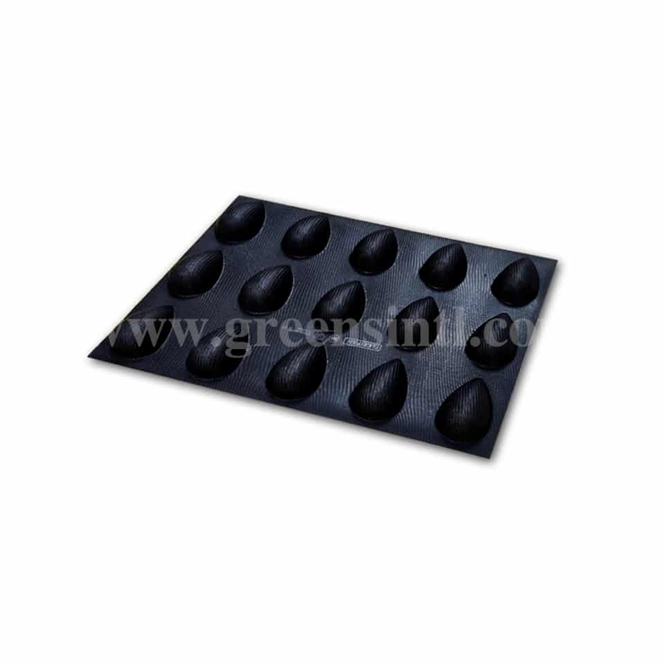 SASA DEMARLE Flexipan Origine Rounded Petal 79x49x25mm -15 Indents