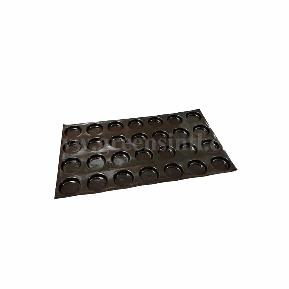 SASA DEMARLE Flexipan Round D 80x15 mm, 28 Indents