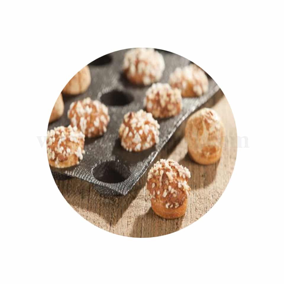 DEMARLE Flexipan Air Silform Mini Cylinders D 38 x 10 mm-54 Indents