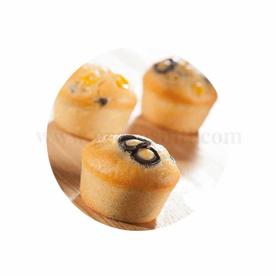 DEMARLE Flexipan Origine Mini Muffins D 79 x 36 mm-12 Indents