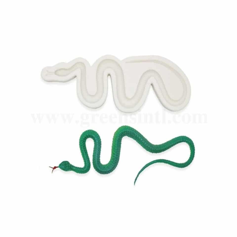 GREENS Silicone Mould Snake 200 x 67 mm