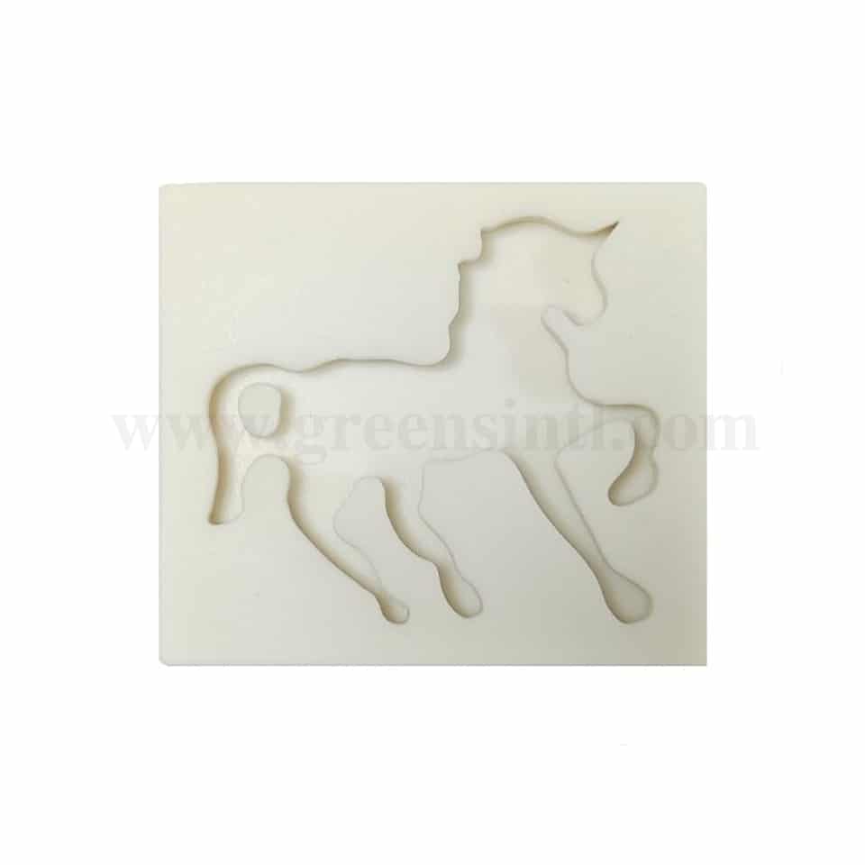GREENS Silicone Mould Horse / Unicorn 65 x 65 mm