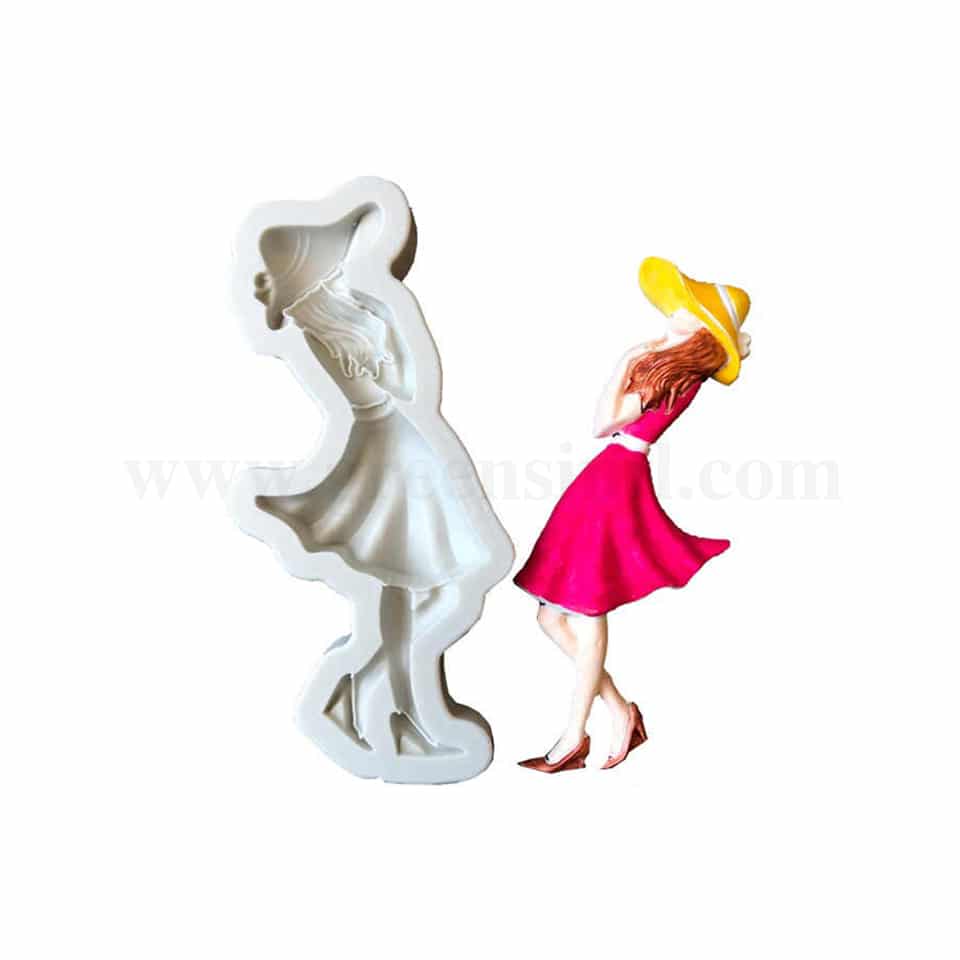 GREENS Silicone Mould Girl 144 x 60 mm