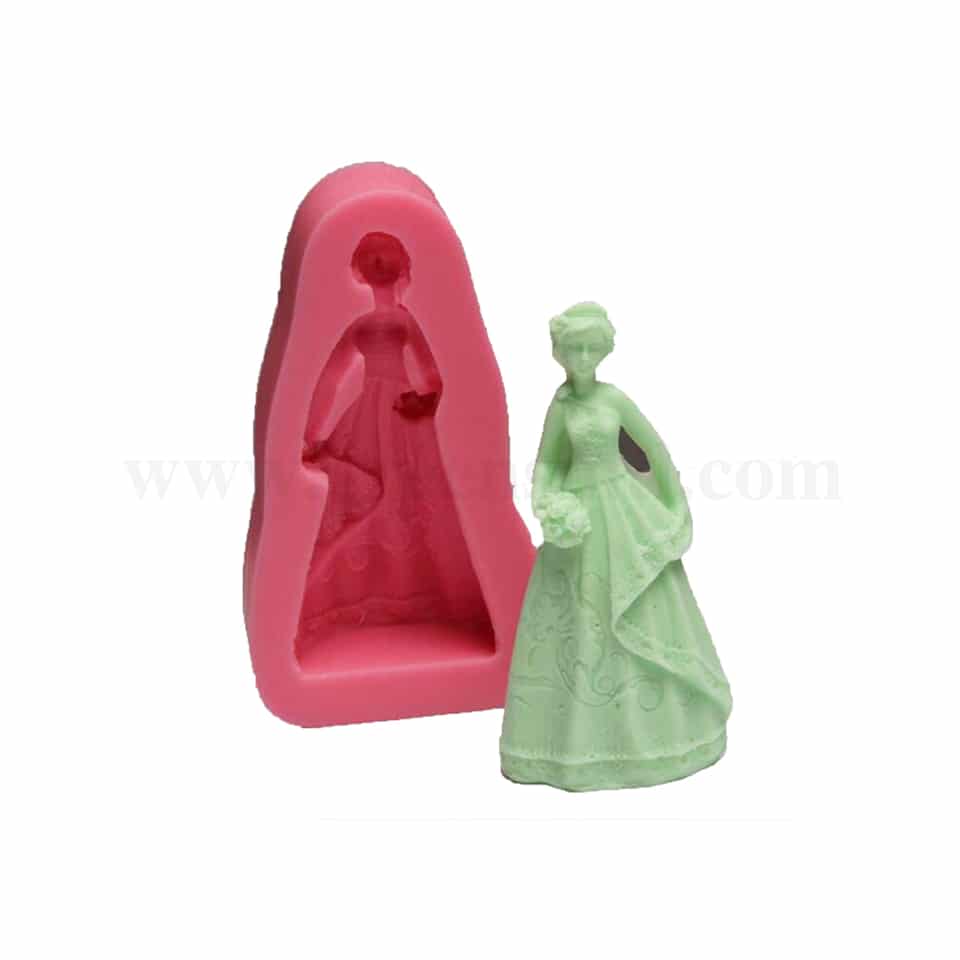 GREENS Silicone Mould Bride 130 x 62 mm