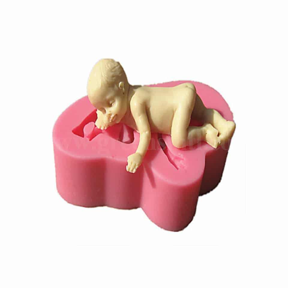 GREENS SIlicone Mould Sleeping Baby 59 x 90 mm