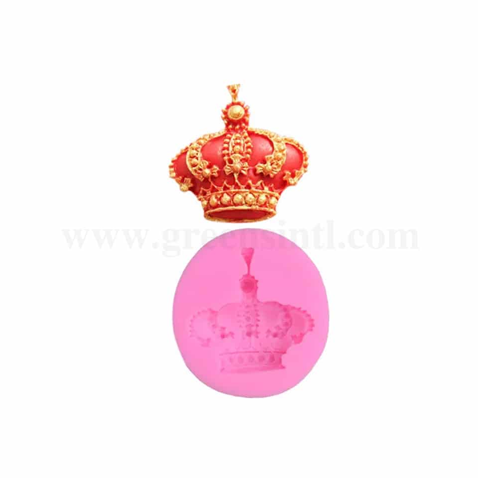 GREENS Silicone Mould Crown 50 x 50 mm