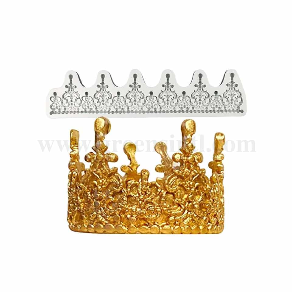 GREENS Silicone Mould Crown / Tiara