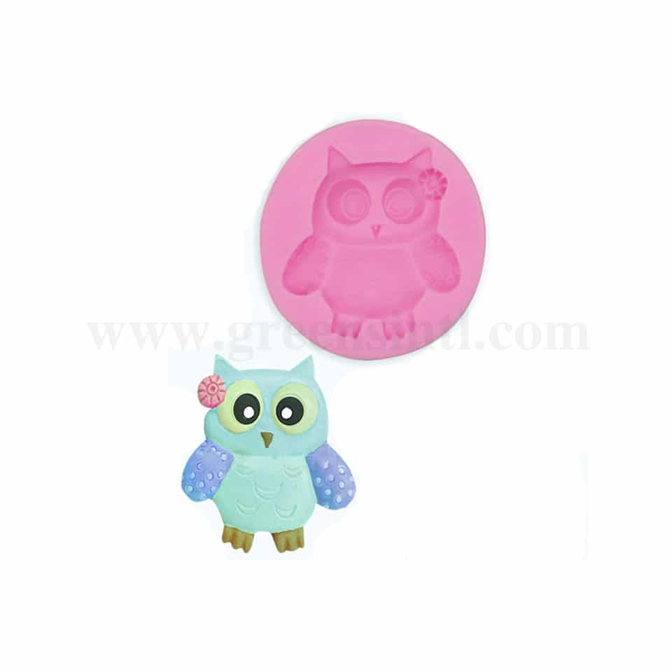 GREENS Silicone Mould Owl 60 mm
