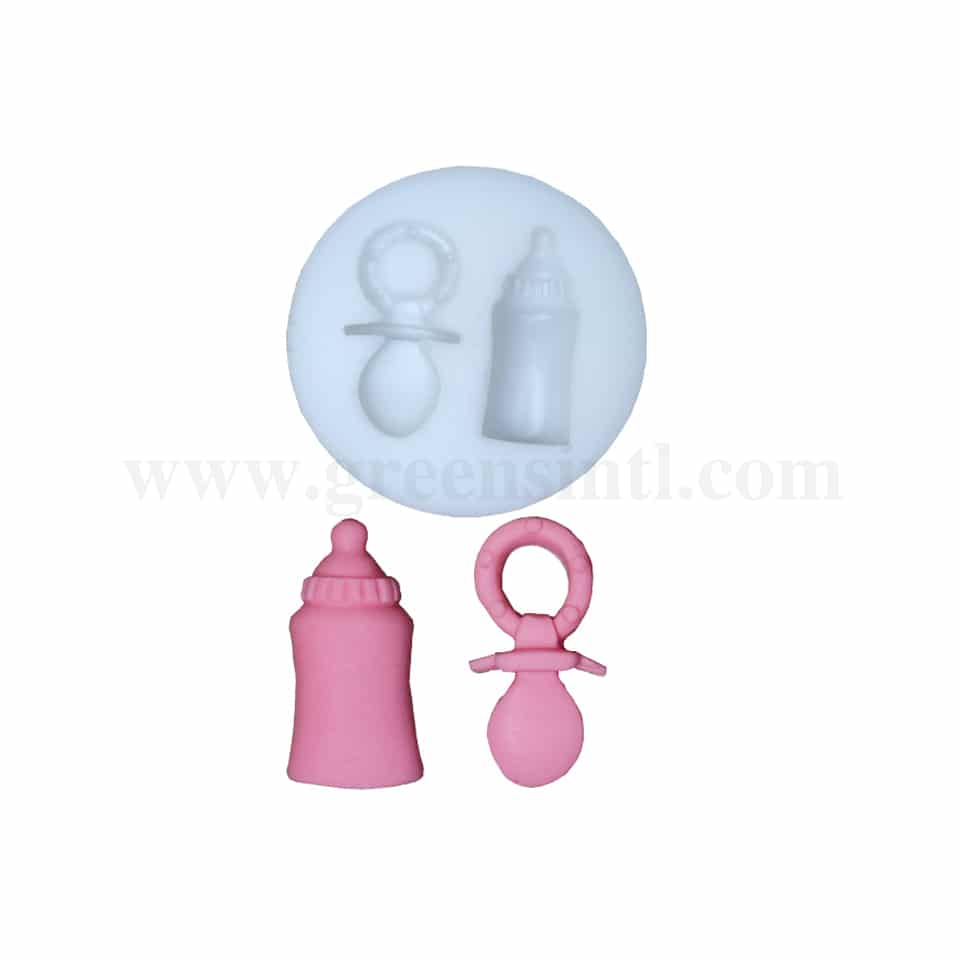 GREENS Silicone Mould Baby Nipple And Feeding Bottle D 60 mm