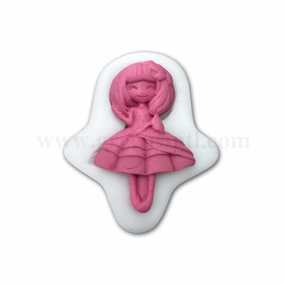 GREENS Silicone Mould Girl 95 x 65 mm