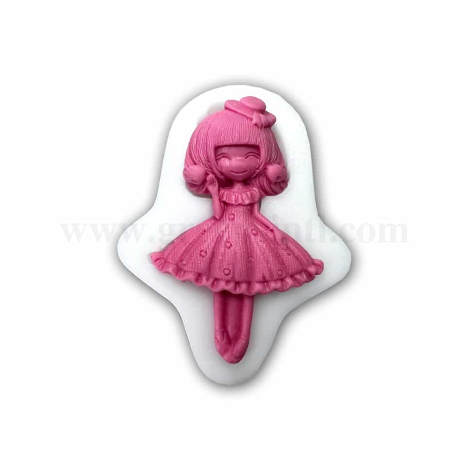 GREENS Silicone Mould Girl 95 x 70 mm