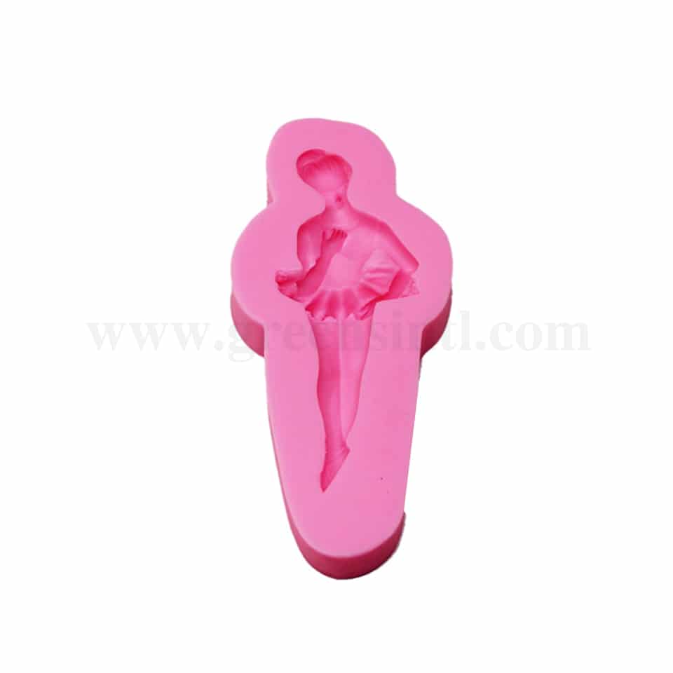 GREENS Silicone Mould Dancing Girl 140 x 60 mm