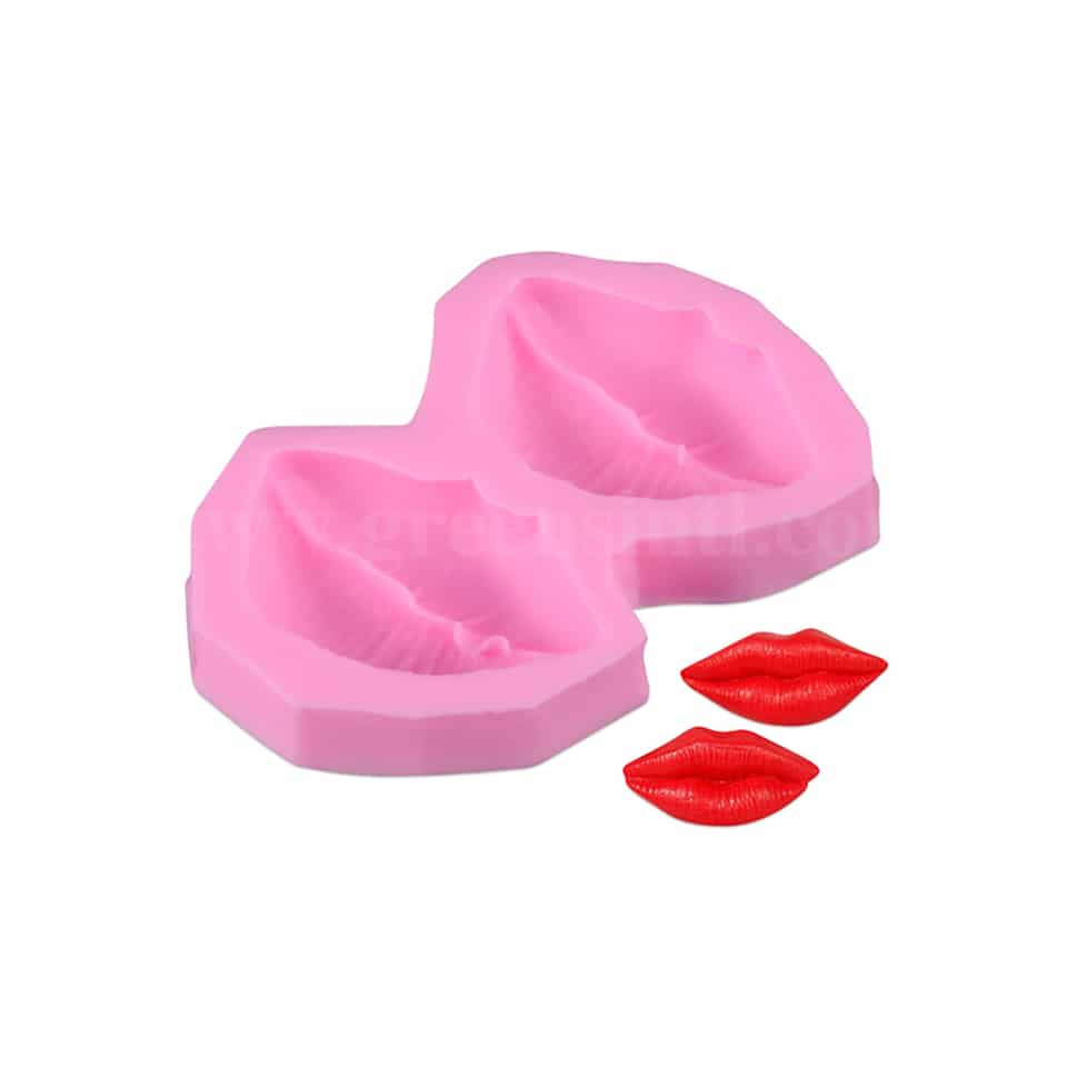 GREENS Silicone Mould Lips 32 x 75 mm