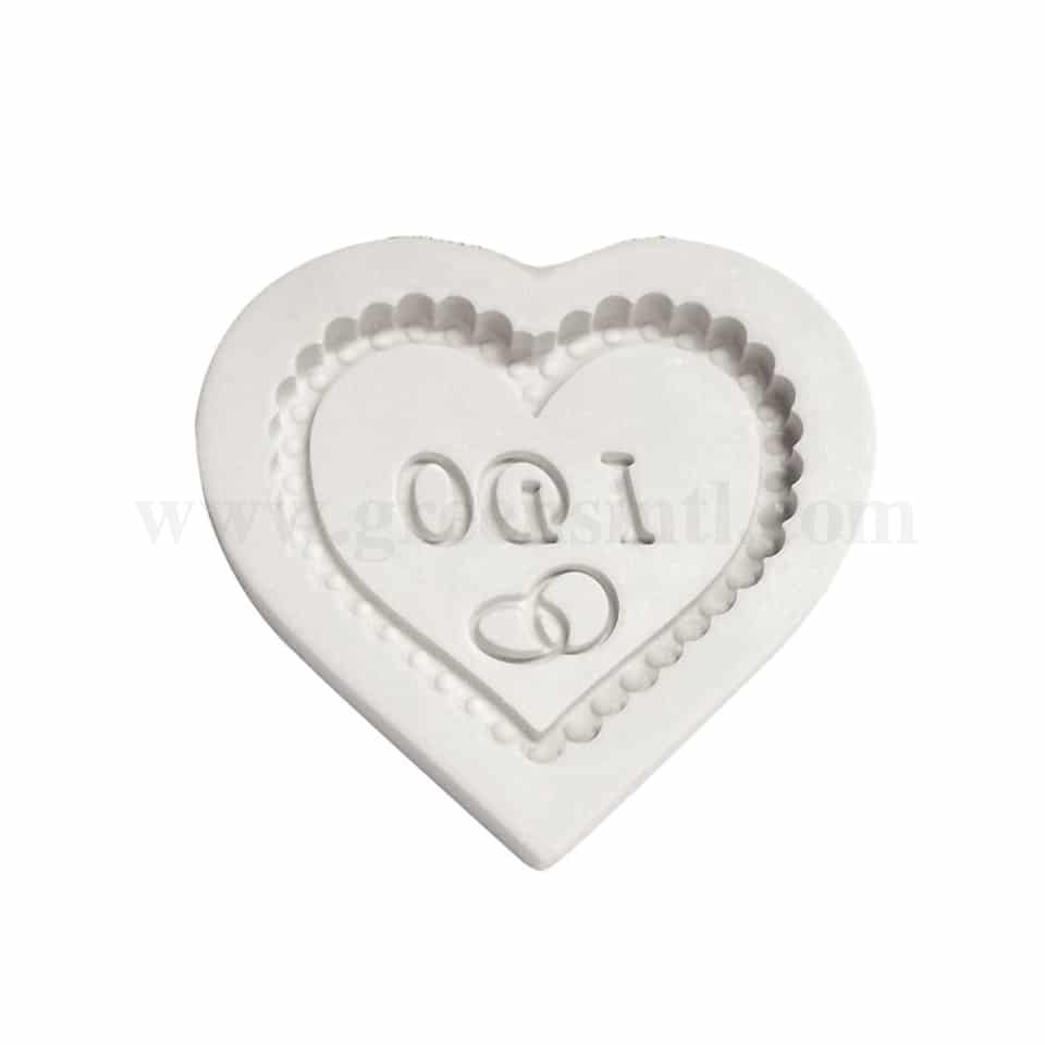 GREENS Silicone Mould '' I Do'' 60 x 65 mm