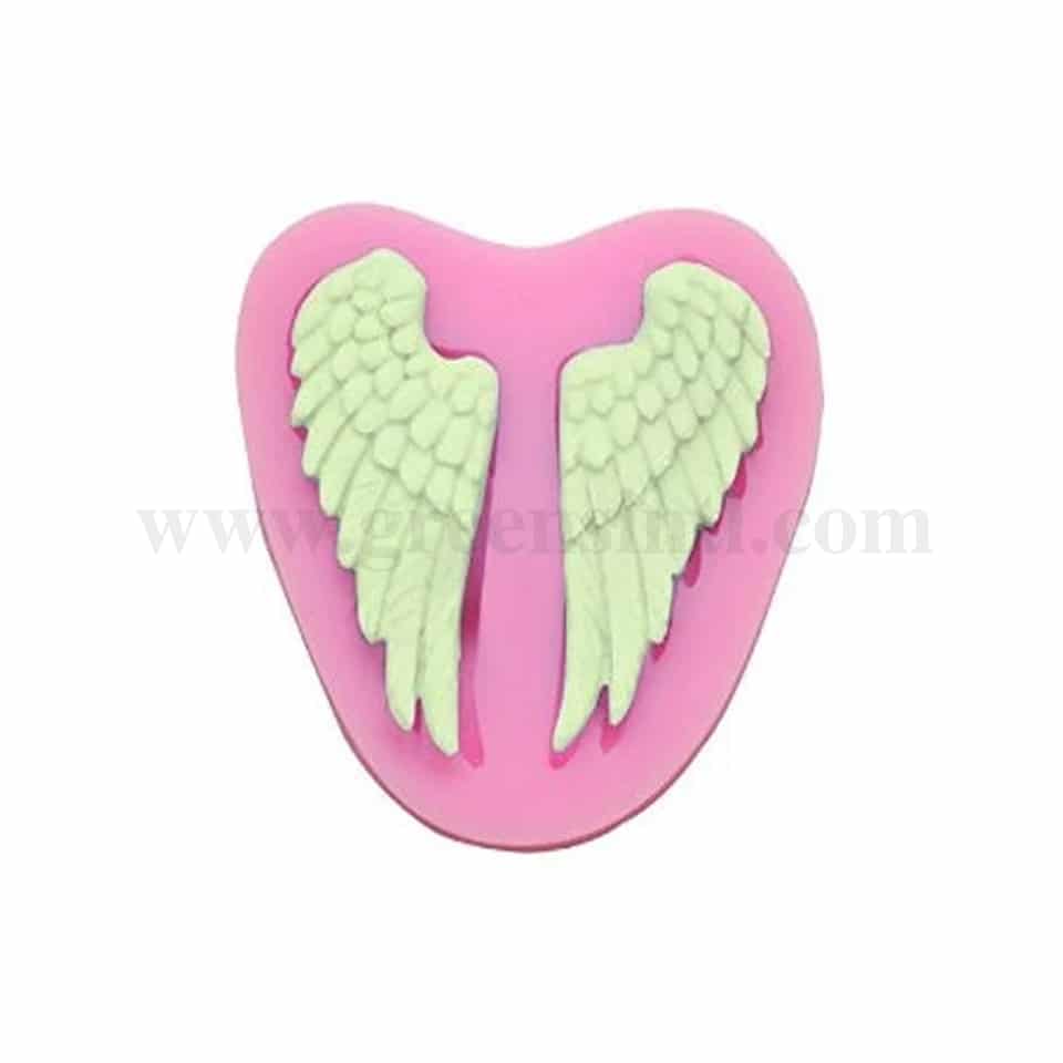 GREENS Silicone Mould Angel Wings 67 x 68 mm