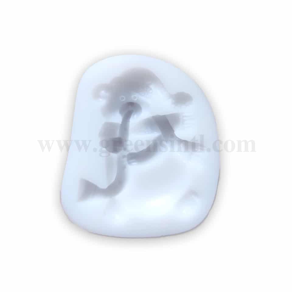 GREENS Silicone Mould Teddy Bear 70 x 60 mm