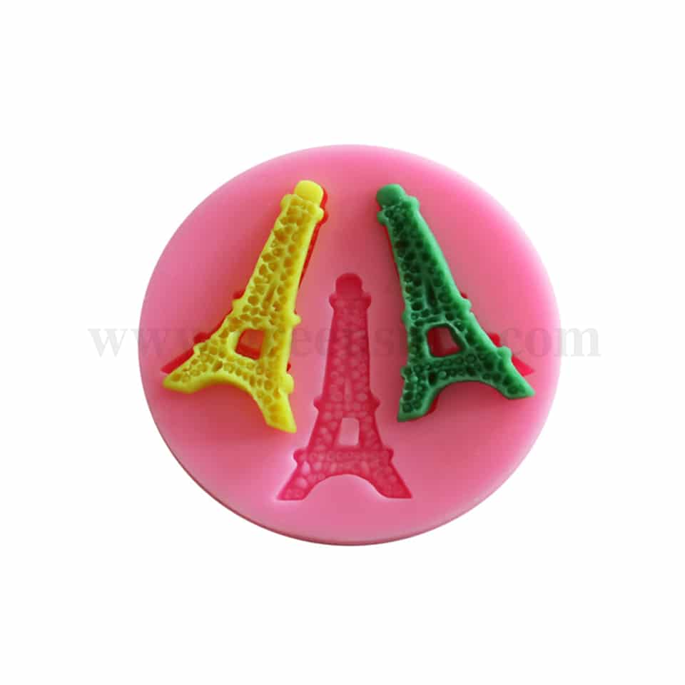 GREENS Silicone Mould Eiffel Tower 65 x 65 mm