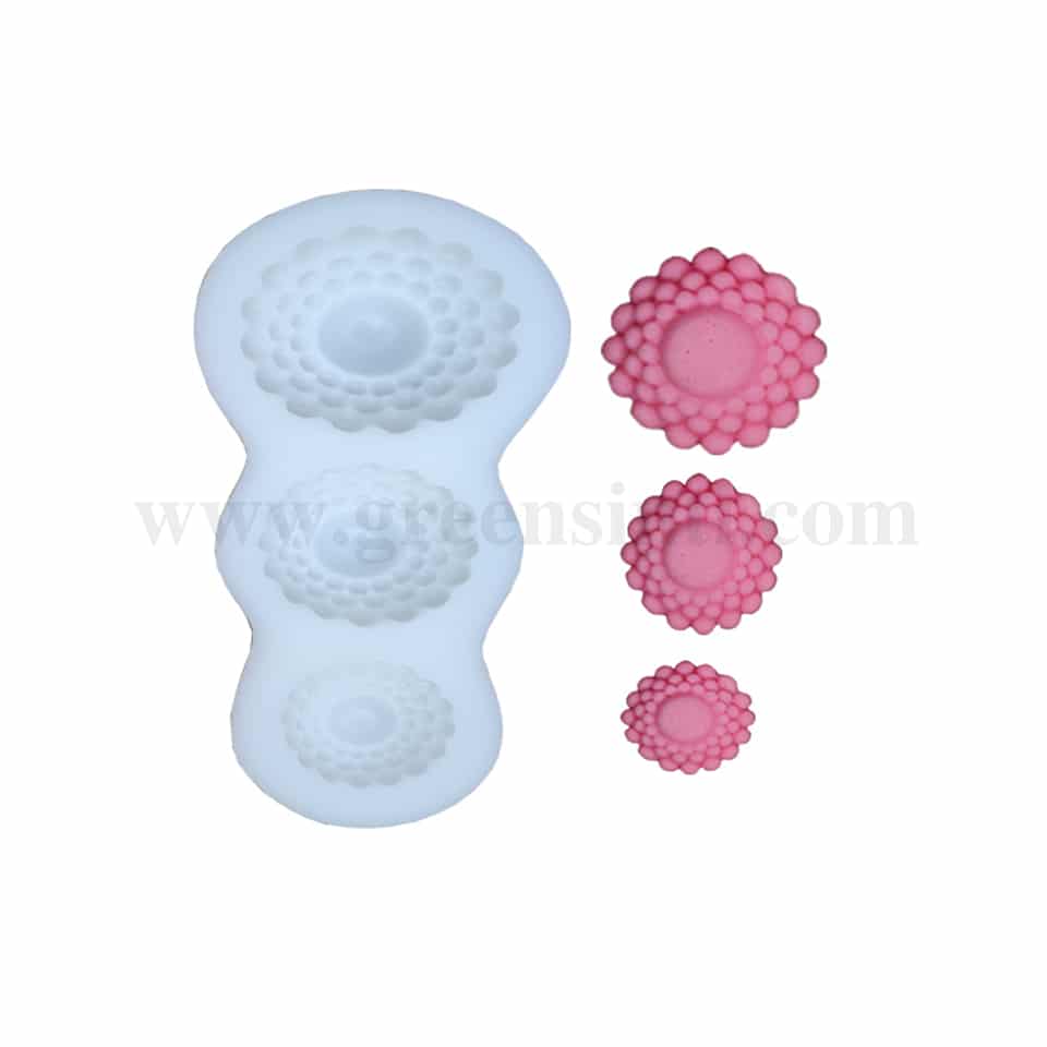 GREENS Silicone Mould Jewel / Design 100 x 40 mm .