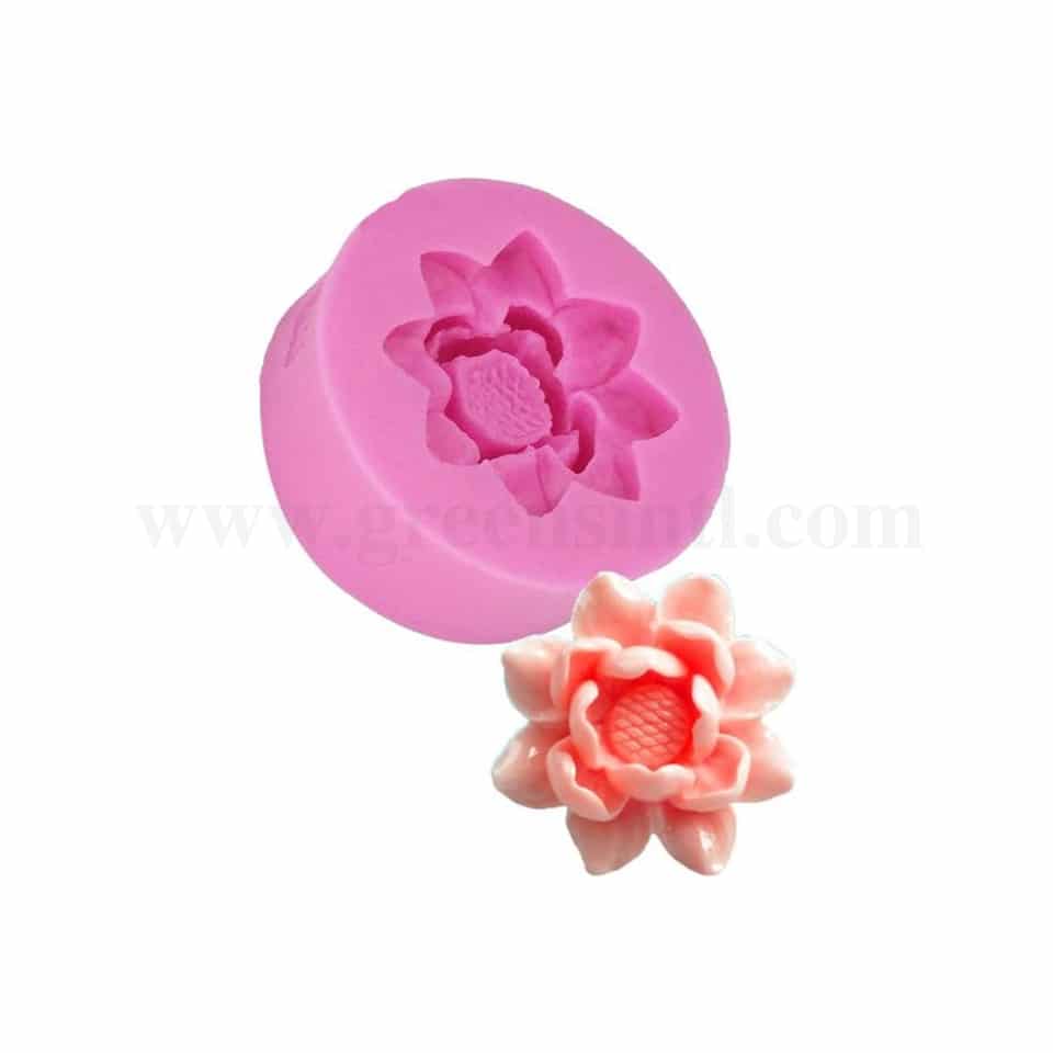 GREENS Silicone Mould Lotus Flower D 35mm