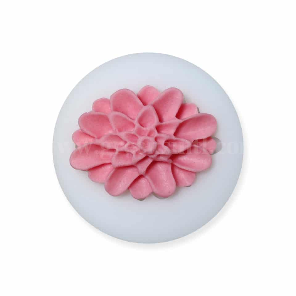 GREENS Silicone Mould Flower D 50 mm