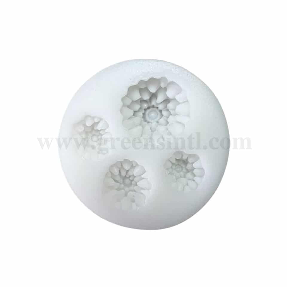 GREENS Silicone Mould Flower D69 mm