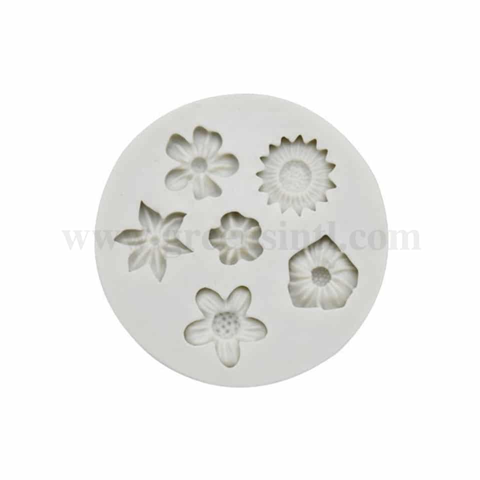 GREENS Silicone Mould Flowers