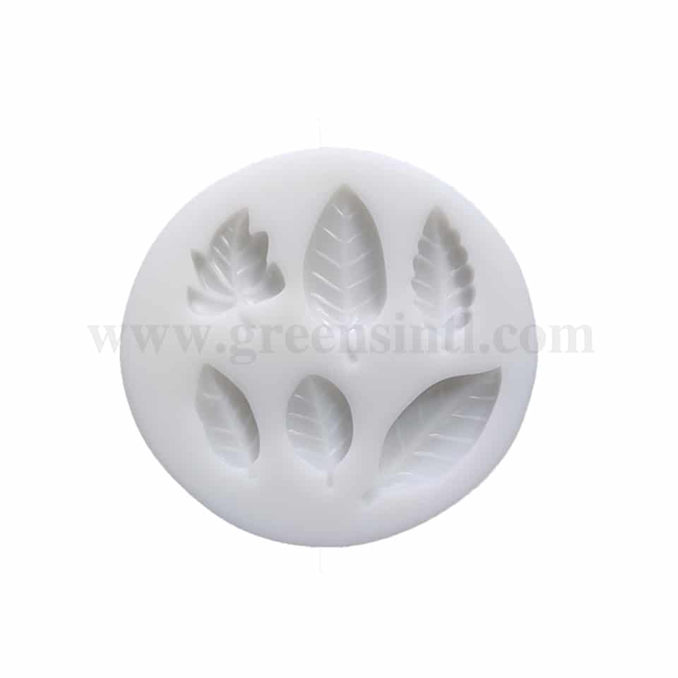 GREENS Silicone Mould Leaves 100 mm