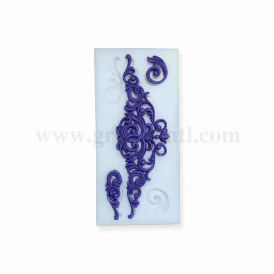 GREENS Silicone Mould Border Designs 135 x 65 mm