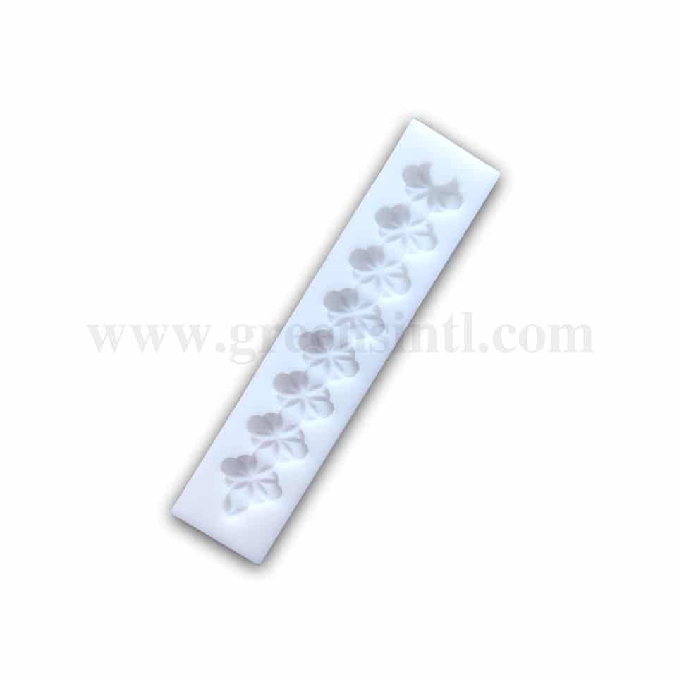 GREENS Silicone Mould Frill / Border Designs 190 x 40 mm