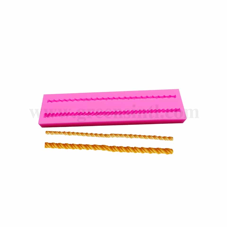 GREENS Silicone Mould Frill / Border Designs 150 x 40 mm