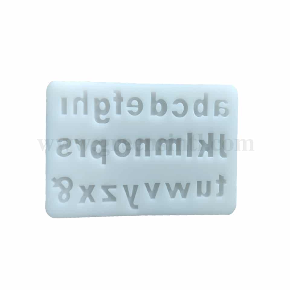 GREENS Silicone Mould Alphabets & Numbers 100 x 60 mm