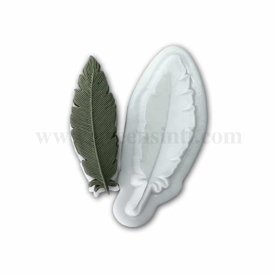 GREENS Silicone Mould Feather 120 x 50 mm