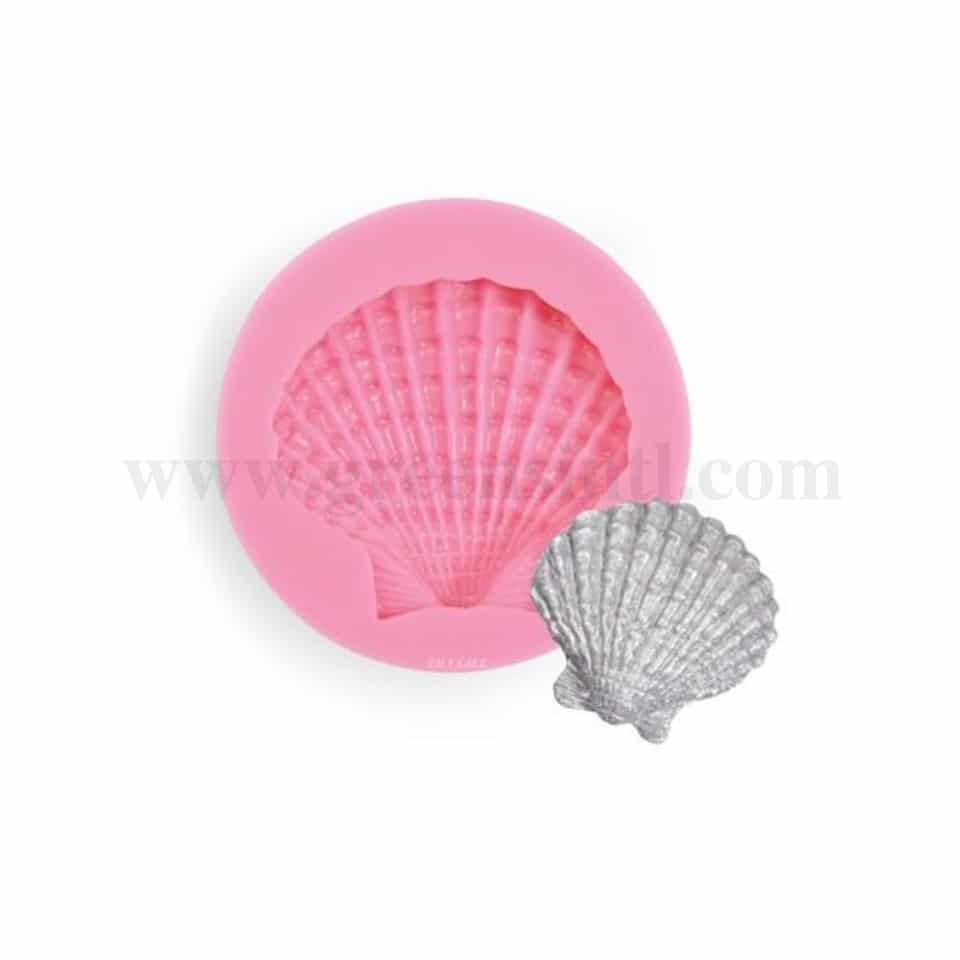 GREENS Shellfish Scallop Silicone Mould 55 x 15mm