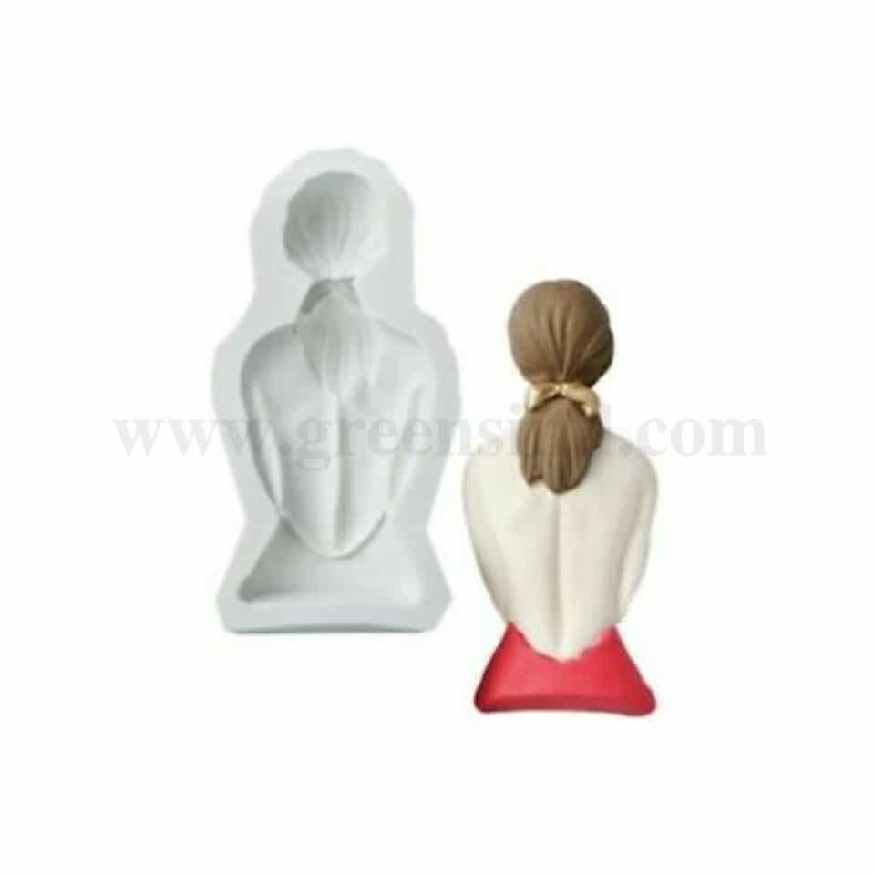 GREENS Girl Cake Silicone Mould 104 x54 mm