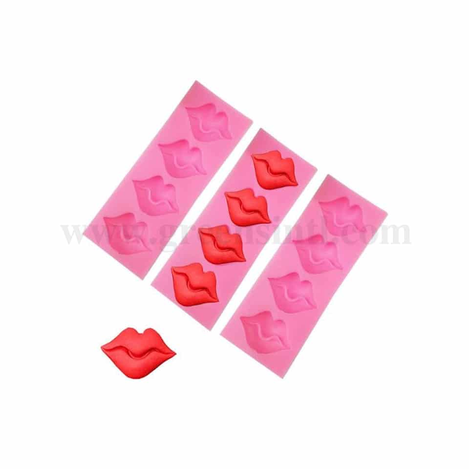 GREENS Lips Silicone Mould 131 x 50 mm