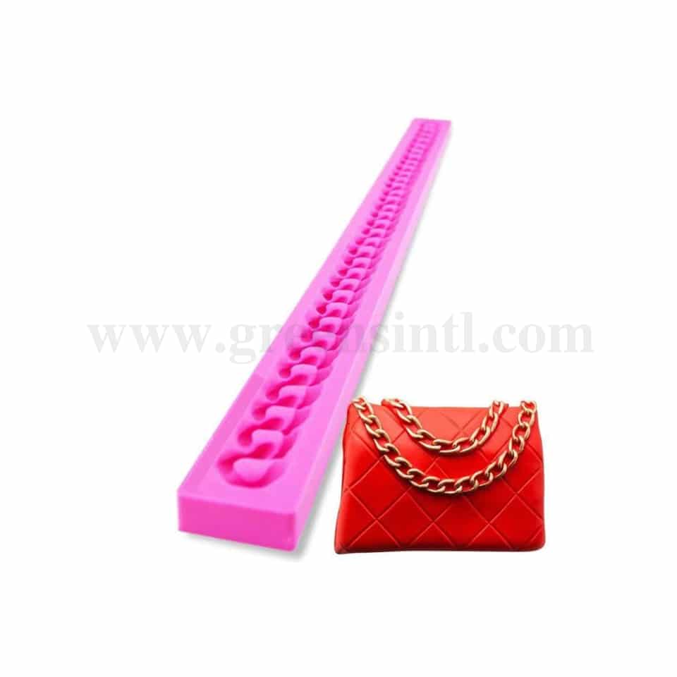 GREENS Bag Chain Cake Silicone Mould 39 0 x 300 mm