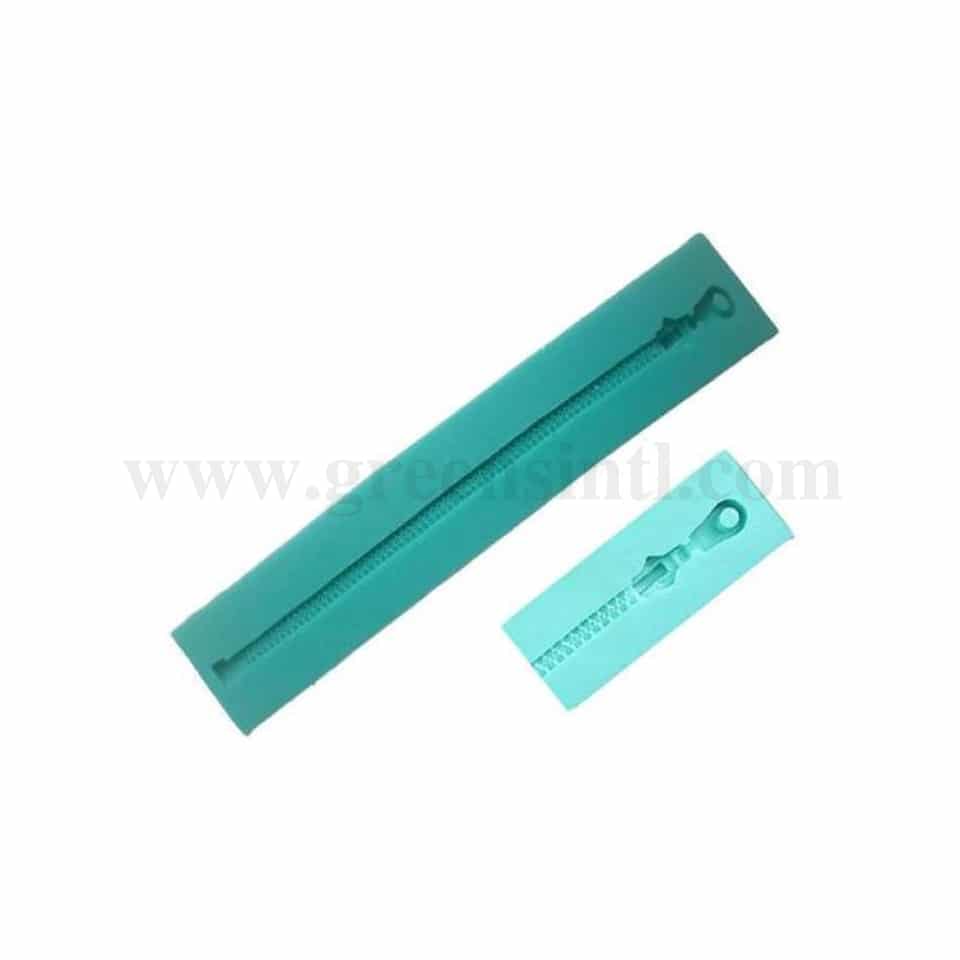 GREENS Zipper Cake Silicone Mould 70 x 70 mm