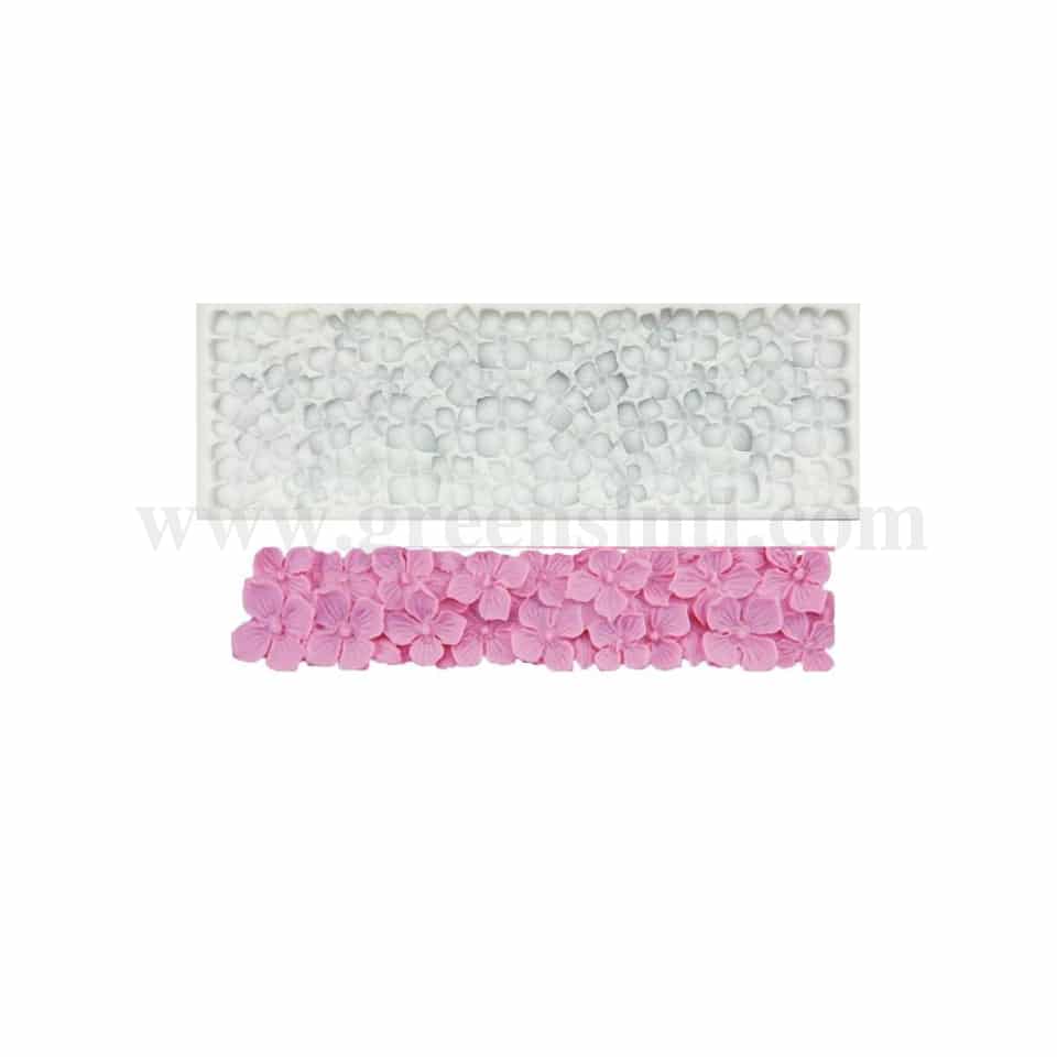 GREENS Flower Silicone Mould 320 x 110 mm